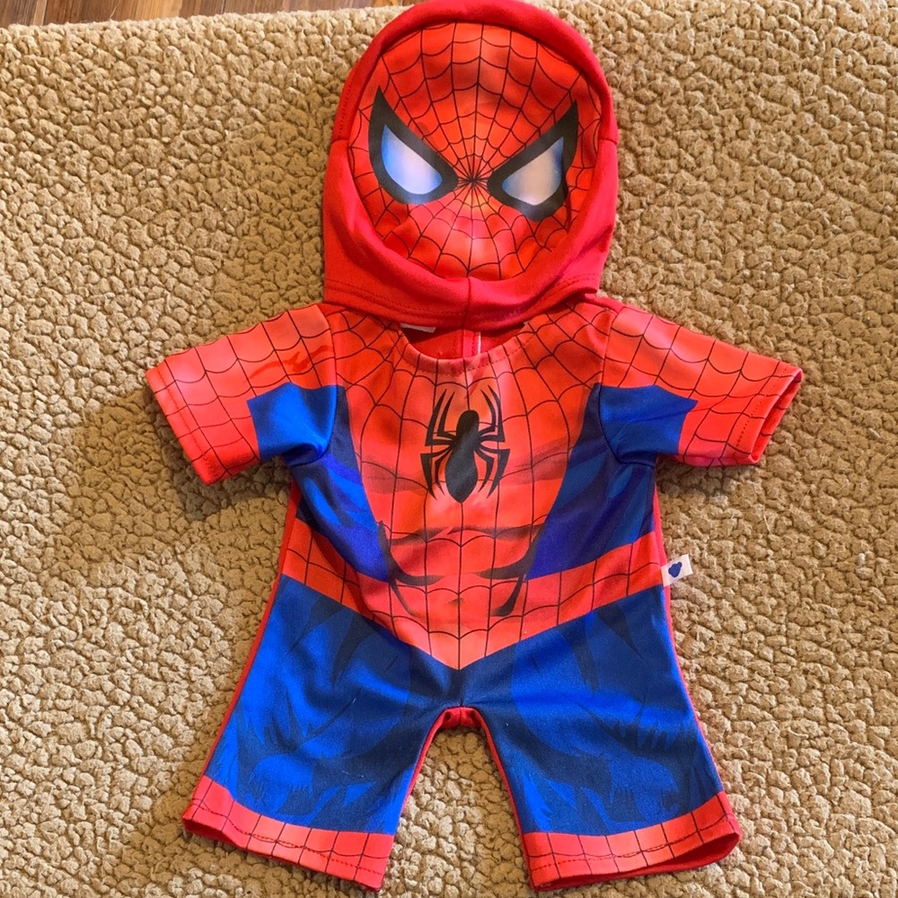 Build-A-Bear Spider-Man Costume - Red and Blue